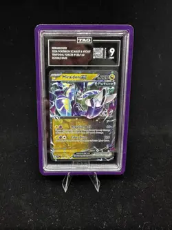 Pokemon Miraidon EX Double Rare Holo Card 122/162 Temporal Forces - Image 1
