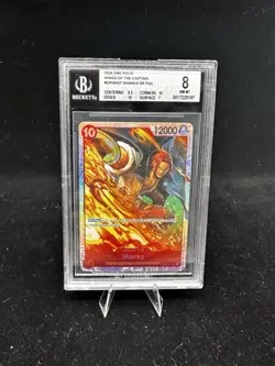 One Piece CCG Shanks OP06-007 Wings of the Captain Foil Card NM Condition - Image 1