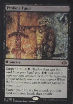Profane Tutor - Modern Horizons 2: #97, Magic: The Gathering Nm C278 - Image 1
