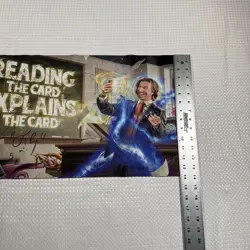 Magic the Gathering CommandFest 2023 Signed Professor Playmat - Image 5