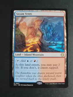 Steam Vents Rare MTG Lorwyn Eclipsed - Image 1