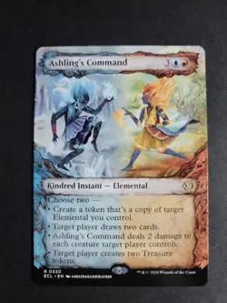 Ashling's Command (Showcase) Rare MTG Lorwyn Eclipsed - Image 1