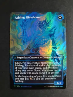 Ashling, Rekindled (Borderless Foil) Rare MTG Lorwyn Eclipsed - Image 2