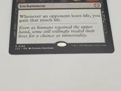 Exquisite Blood - Commander: The Lost Caverns of Ixalan - R 195 NM - Image 2