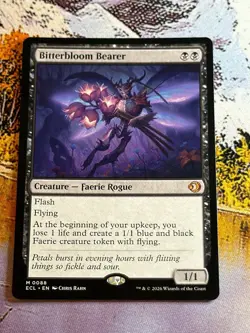Mint/Near-Mint, English - 1 x MTG Bitterbloom Bearer Lorwyn Eclipsed M 0088 - Image 2