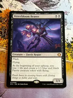Mint/Near-Mint, English - 1 x MTG Bitterbloom Bearer Lorwyn Eclipsed M 0088 - Image 3