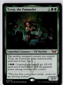 Tyvar, the Pummeler Duskmourn: House of Horror Regular NM 0202 - Image 1