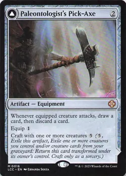 Paleontologist's Pick-Axe Commander: the Lost Caverns of Ixalan Regular - Image 1