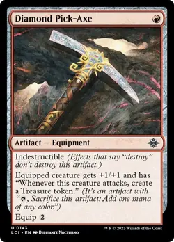 DIAMOND PICK-AXE x4 mtg NM-M Lost Caverns of Ixalan 4 Unc - Image 1