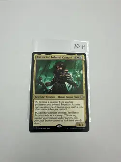 Xavier Sal, Infested Captain Commander: The Lost Caverns of Ixalan #14 Rare - Image 1