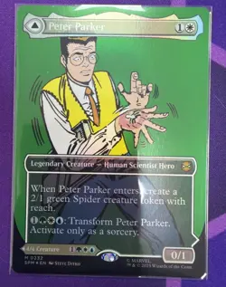 Peter Parker (0232) (Borderless) Marvel's Spider-Man Foil - Image 1