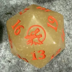 Magic The Gathering MTG Spindown D20 Life Counter Dice Lot Of 4 Oversized - Image 2