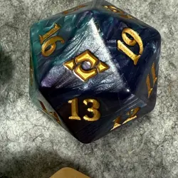 Magic The Gathering MTG Spindown D20 Life Counter Dice Lot Of 4 Oversized - Image 5