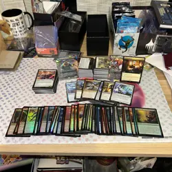 MTG Spiderman Bulk Bundle 7x R, 3x borderless, 21x foil, 51x U, 240 C - Image 1