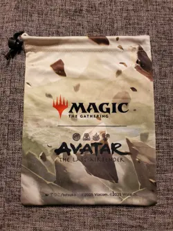 NEW Magic the Gathering Avatar Last Airbender Dice Bag Prerelease Promo. TOPH - Image 2