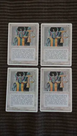 Magic: the Gathering / MtG Balance x4 Fourth Edition - Image 1