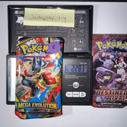 Mega Evolutions 22.83 Destined Rivals 22.45g Booster Pack Pokemon TCG 2 PACK - Image 2