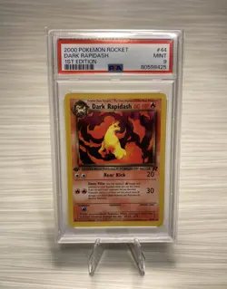 2000 POKEMON ROCKET 44 DARK RAPIDASH 1ST EDITION | PSA 9 - Image 3