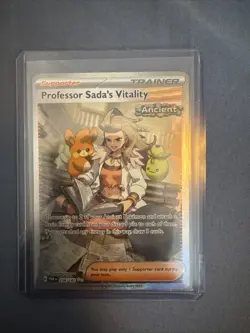 Professor Sada's Vitality 256/182 - Pokemon TCG - Paradox Rift - Holo SIR NM/M - Image 1