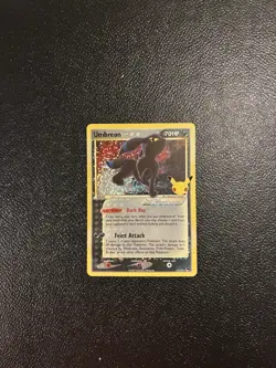 Pokemon TCG: Umbreon Gold Star 17/17 Celebrations 25th Anniversary - Image 2