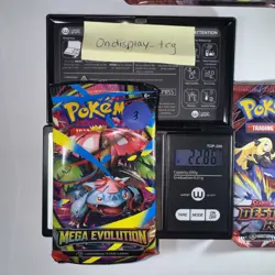 Mega Evolutions 22.86g Destined Rivals 22.46g Booster Pack Pokemon TCG 2 PACK - Image 2