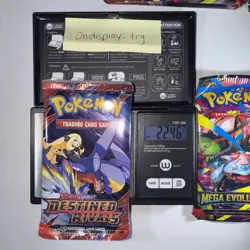 Mega Evolutions 22.86g Destined Rivals 22.46g Booster Pack Pokemon TCG 2 PACK - Image 4