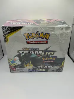 Pokemon TCG Sun & Moon Team Up Booster Display Box Factory Sealed 36 Packs - Image 1
