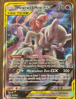 Pokemon TCG Mewtwo & Mew GX Tag Team Black Star Promo #SM191 - Image 1