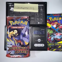 Mega Evolutions 22.81g Destined Rivals 22.45g Booster Pack Pokemon TCG 2 PACK - Image 4