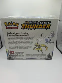 Pokemon TCG Sun & Moon Lost Thunder Booster Display Box Factory Sealed 36 Packs - Image 3