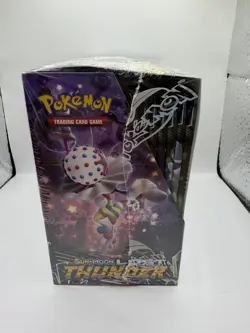 Pokemon TCG Sun & Moon Lost Thunder Booster Display Box Factory Sealed 36 Packs - Image 4