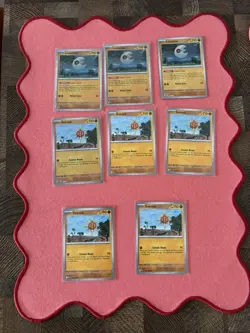 Lunatone 074/132 Solrock 075/132 playset bundle holos Pokemon TCG Mega Evolution - Image 1
