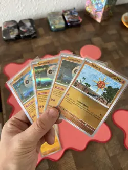 Lunatone 074/132 Solrock 075/132 playset bundle holos Pokemon TCG Mega Evolution - Image 2
