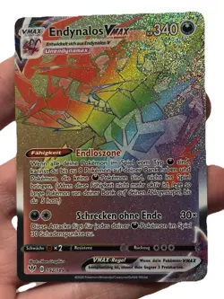 Pokemon Flammende Finsternis Endynalos VMAX Rainbow 192/189 Near Mint - Image 1