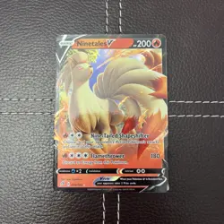 Pokemon TCG - Ninetales V - 026/192 - Rebel Clash - NM Ultra Rare (2020) - Image 1