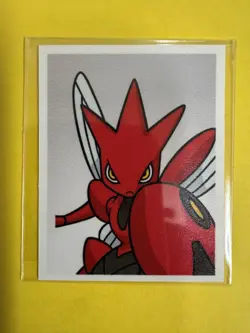 Korean Pokemon TCG Passport Photo ID Limited Edition Scizor Very Rare Mint PF - Image 1
