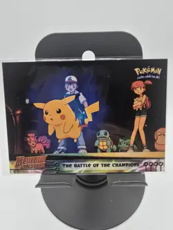 Holo #25 THE BATTLE OF THE CHAMPIONS Topps Pokemon Mewtwo Strikes Back - Image 1