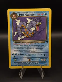 Pokemon Team Rocket #25/82 Dark Gyarados Non-Holo Rare - Image 1