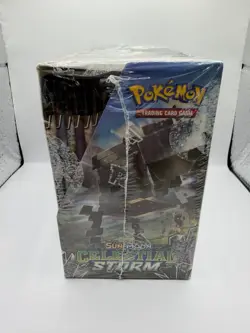 Pokemon TCG Sun & Moon Celestial Storm Booster Display Box Factory Sealed 36 Pks - Image 2