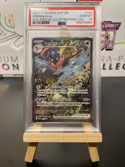 2024 POKEMON SVP EN-SV BLACK STAR PROMO #132 GRENINJA EX PSA 10 - Image 1