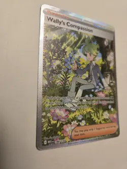 Pokemon TCG Wally's Compassion Special Illustration SIR #186/132 Mega Evolutions - Image 3