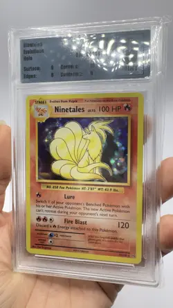 🔥2016 Pokemon XY Evolutions #15/108 Ninetails Holo graded PCG 9 - Image 2