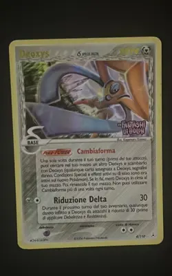 Pokemon 2006 Deoxys Specie Delta Ex Fantasmi di Holon Reverse 4/110 Italiano. - Image 1