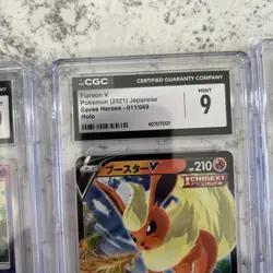 Eeveelution Slab Lot CGC Pokemon Collection - Image 3