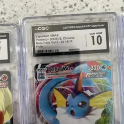 Eeveelution Slab Lot CGC Pokemon Collection - Image 4
