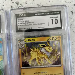 Eeveelution Slab Lot CGC Pokemon Collection - Image 5