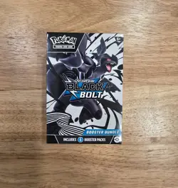 Factory Sealed Pokemon TCG: Scarlet & Violet Black Bolt Booster Bundle - Image 1