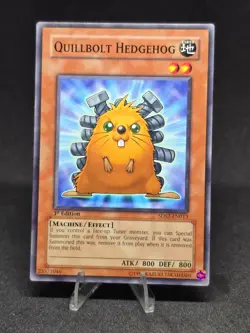 Yu-Gi-Oh! Quillbolt Hedgehog 5DS2-EN013 5D's 1st Edition NM - Image 1