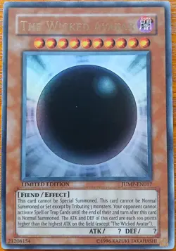 Yu-Gi-Oh! TCG The Wicked Avatar JUMP-EN017 Ultra Rare Shonen Jump Promo - Image 1