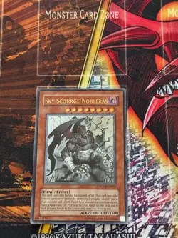 Sky Scourge Norleras FOTB-EN022 Force of the Breaker Ultimate rare - Image 1
